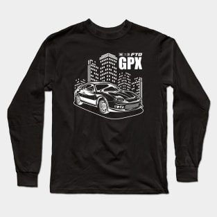 FTO GPX - White Print Long Sleeve T-Shirt